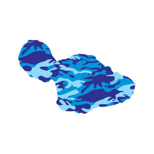 Camo Maui 4" Diecut Sticker