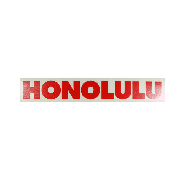 Honolulu Future Diecut Sticker