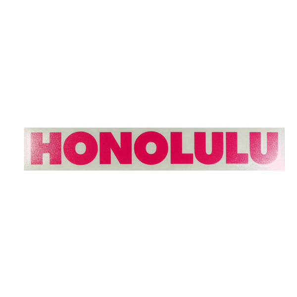 Honolulu Future Diecut Sticker