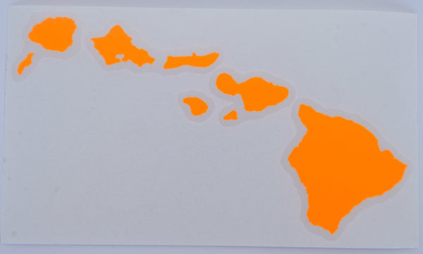 Hawaiian Island Chain 8" Diecut Sticker