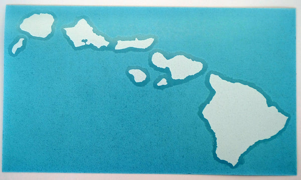 Hawaiian Island Chain 12" Diecut Sticker