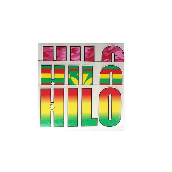 *Hilo Impact 8" Sticker