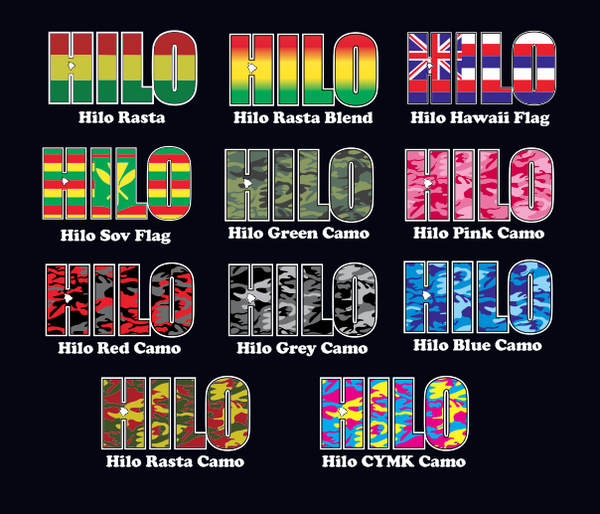 *Hilo Impact 8" Sticker